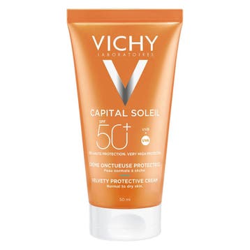 Vichy  Capital Soleil  Fluweelachtige Zonnecrème SPF50, Verzenden, Nieuw