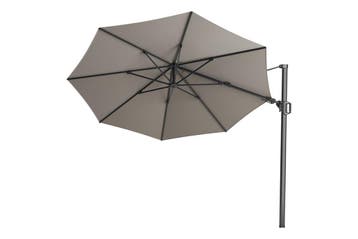 Platinum Challenger Zweefparasol T2 premium - 3,5 m., Verzenden, Nieuw, Zweefparasol, Kantelbaar