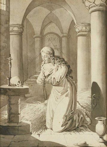Moritz Retzsch (1779–1857), After - Gretchen im Kerker