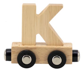 Tryco Houten Naturel Lettertrein - Letter K, Verzenden, Nieuw