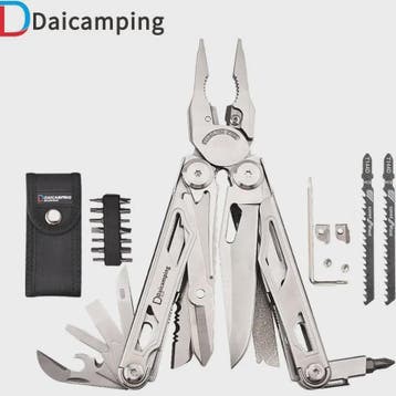 Daicamping DL30 Multifunctioneel Multitool Zakmes met Tang -, Verzenden, Nieuw