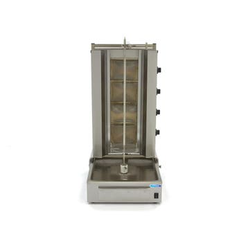 Shoarma Grill - 4 Branders - 70 Kg Vlees - Gas, Verzenden, Nieuw in verpakking
