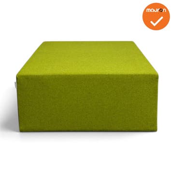 Rohde & Grahl - Poef - 105x105x45cm - Groen, Werkplek, Ophalen of Verzenden, Gebruikt, Overige typen