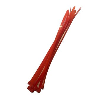 Trekbandjes Tie wraps Neon Oranje (6 stuks) 2,5 X 150 mm, Verzenden, Nieuw