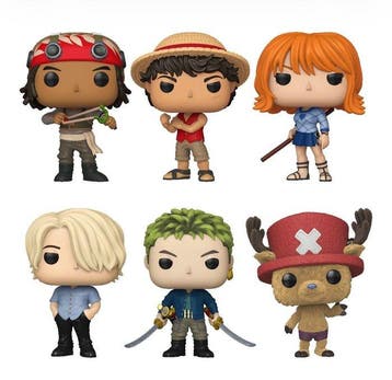 Funko - Funko Pop One Piece - Set di 6 Funko Pop! - 2020+ -