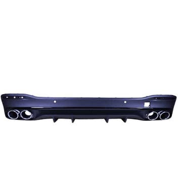 Diffuser voor mercedes gle w167 2019+ chrome ronde uitlaatsi, Auto-onderdelen, Nieuw