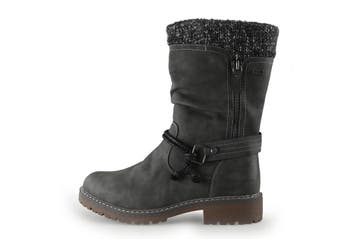 Tom Tailor Snowboots in maat 39 Grijs, Kleding | Dames, Schoenen, Verzenden, Snowboots, Tom Tailor, Zo goed als nieuw