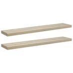 Wandschappen | 2 st 120cm | 66% Korting, Huis en Inrichting, Woonaccessoires | Wandplanken en Boekenplanken, Ophalen of Verzenden