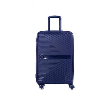 2dekans | BLAUW MEDIUM HARDE KOFFER (MAAT M), Ophalen of Verzenden, Zo goed als nieuw