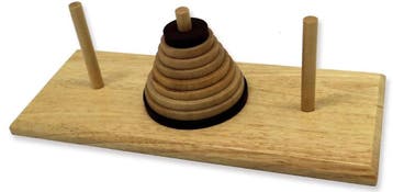 Toren van Hanoi (9 ringen) | HOT Games - Puzzels, Hobby en Vrije tijd, Verzenden, Nieuw