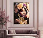 SCHILDERIJ MET LIJST ZENA -A- CM 72X4,5X102, Ophalen of Verzenden, Nieuw