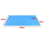 Sporttegels EVA 8st Blauw | Premium | OP=OP, Kunststof, Rug, Overige typen, Nieuw