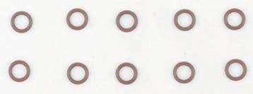 Twin Power Drain Plug O Rings Replaces H-D 11324 10Pk, Ophalen of Verzenden