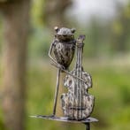 Sculptuuur voor buiten, 7-17-515m35 Cello kikker staaf - 450