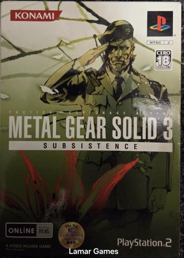 Metal Gear Solid 3 Subsistence NTSC-J (ps2 tweedehands game), Ophalen of Verzenden, Zo goed als nieuw