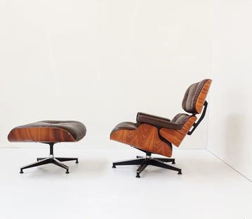 Herman Miller - Charles Eames - Voetenbank (2) - 670/B 671/B, Antiek en Kunst