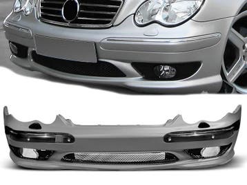 Voorbumper | geschikt voor Mercedes-Benz | C-klasse 00-04 4d, Verzenden, Nieuw, Mercedes-Benz