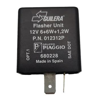 Vespa Knipperlichtrelais - 12V 6+6+1,2W - 680228, Ophalen of Verzenden, Nieuw