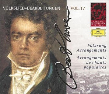 cd box - Beethoven - Volkslied-Bearbeitungen = Folksong A..., Verzenden, Zo goed als nieuw