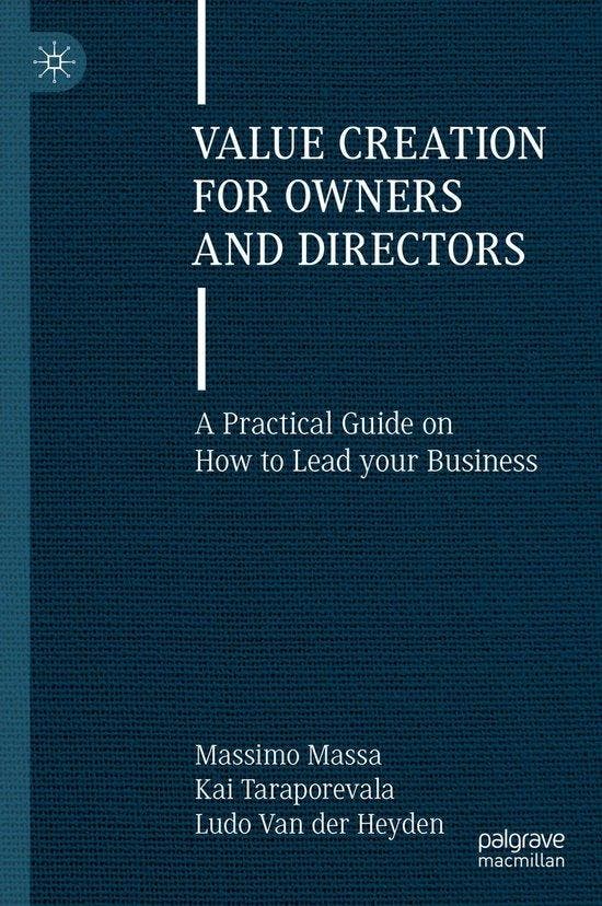 Value Creation for Owners and Directors - Massimo Massa, Boeken, Taal | Engels, Gelezen, Verzenden