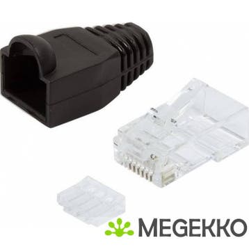 LogiLink MP0024 RJ-45 kabel-connector wit 100stk, Verzenden, Nieuw