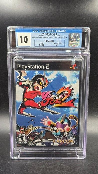 Sony - Playstation 2 (PS2) - Viewtiful Joe 2 (ITA) CGC 10, Spelcomputers en Games, Spelcomputers | Overige Accessoires