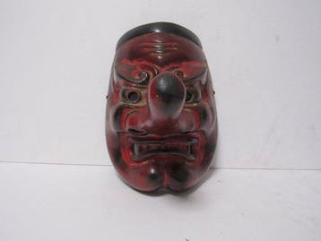 Traditioneel Japans Tengu-masker - Hout - Japan - Shwa