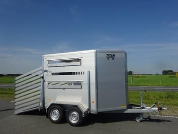 NIEUWE Titan T2785-2 afm. 302x179x193cm 2700kg, Ophalen, Nieuw, Aluminium, Overige typen