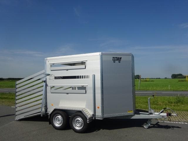 NIEUWE Titan T2785-2 afm. 302x179x193cm 2700kg, Dieren en Toebehoren, Paarden en Pony's | Trailers en Aanhangwagens, Overige typen