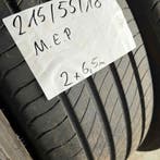 4 x Michelin e.Primacy 215-55-18 Zomerbanden 6,5mm, 18 inch, Ophalen of Verzenden, Band(en), Personenwagen