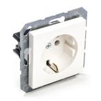 Stopcontact | Jung | AS500 (Inbouw, Randaarde, Wit), Verzenden, Nieuw