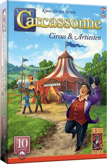 Carcassonne - Circus & Artiesten Uitbreiding #10 (2025) |, Verzenden, Nieuw
