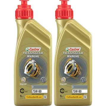 Castrol Aanbieding: 2X Transmax Manual V 75W80 1L, Auto diversen, Onderhoudsmiddelen, Verzenden