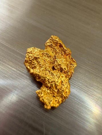 Goud Goud nuggets- 0.42 g - (1)