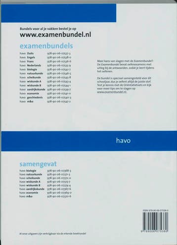 Examenbundel 2009/2010 Havo Engels 9789006075380, Verzenden, Gelezen, G.P.H. Cook-Bodegom