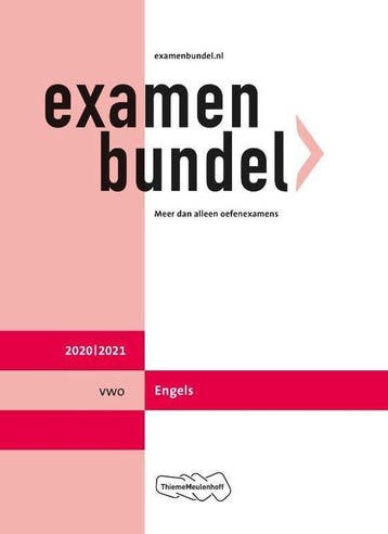 9789006781533 Examenbundel vwo Engels 2020/2021, Verzenden, Zo goed als nieuw