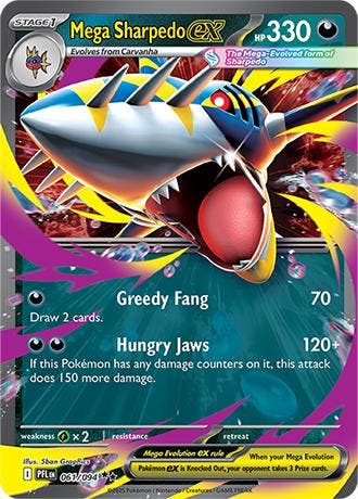 Mega Sharpedo ex (PFL 061), Ophalen of Verzenden, Nieuw
