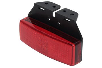 Zijmarkeringslamp Rood LED met houder, Ophalen of Verzenden, Nieuw