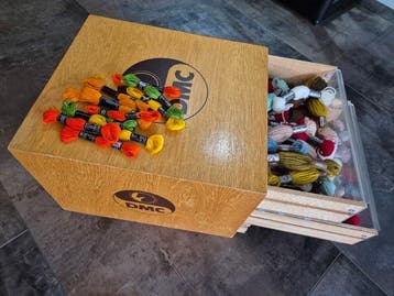DMC - Haberdashery Counter cabinet - Ladekast - Hout,