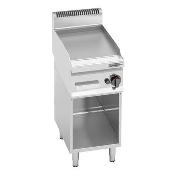GGM Gastro | Gasbakplaat - 4kW - Glad - Bakoppervlak: |, Verzenden, Nieuw, Overige typen