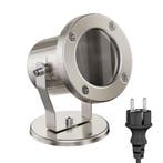 Buitenlamp – GU10 fitting – Kantelbare lampkop – IP55 - RVS, Hobby en Vrije tijd, Ophalen of Verzenden, Nieuw