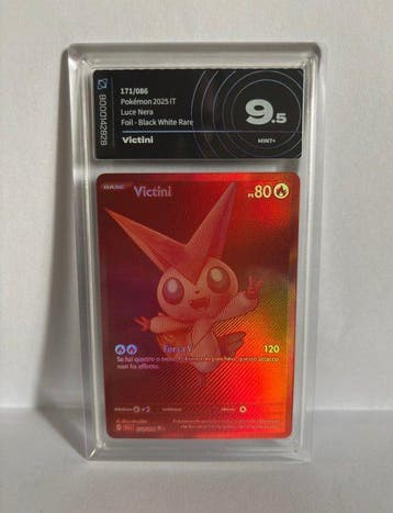 Pokémon - 1 Graded card Foil - AI grading 9.5 - Scarlet &, Nieuw