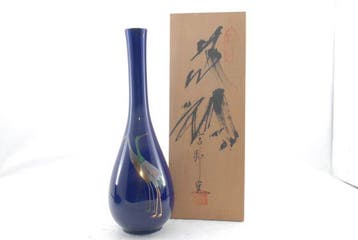 Arita Ware Koya-gama bloemvaas/knopvaasje - Japan - 20e, Antiek en Kunst