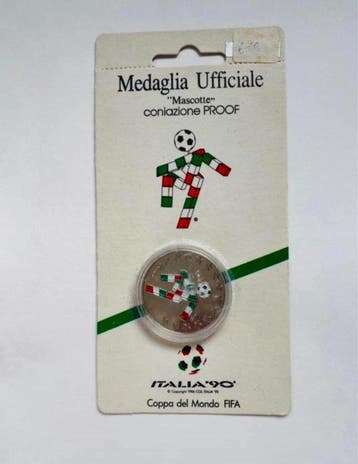 Wereldkampioenschap Voetbal - Italia90 - Mascote PROOF -, Nieuw