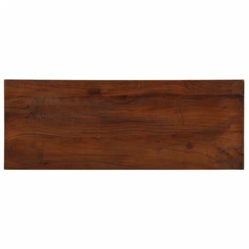 vidaXL Tafelblad rechthoekig 90x30x3,8 cm massief gerecycled, Verzenden, Nieuw