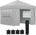 2dekans | Outsunny Partytent - Paviljoen - Opvouwbaar - Met, Tuin en Terras, Ophalen of Verzenden, Zo goed als nieuw