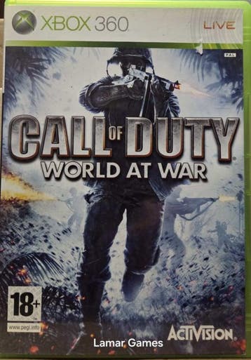 Call of Duty 5 World at War (Xbox 360 used game), Spelcomputers en Games, Ophalen of Verzenden, Zo goed als nieuw
