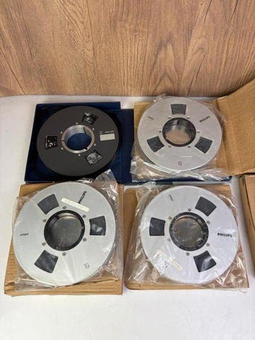 Philips - 1 inch spoelen – 18 cm Reel-to-reel audio, Nieuw