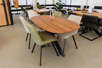 MANGO EETTAFEL | OVAAL | ROND EN MEER! | LAAGSTE PRIJS!, Ophalen of Verzenden, Nieuw