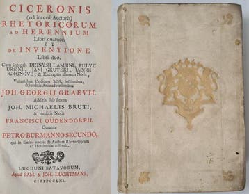 Marcus Tullius Cicero - Rhetorica ad Herennium & De